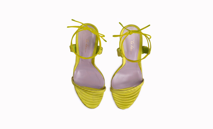 Yara Chartreuse Sandal