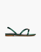 Load image into Gallery viewer, Adesa Sandal Satin - Emerald
