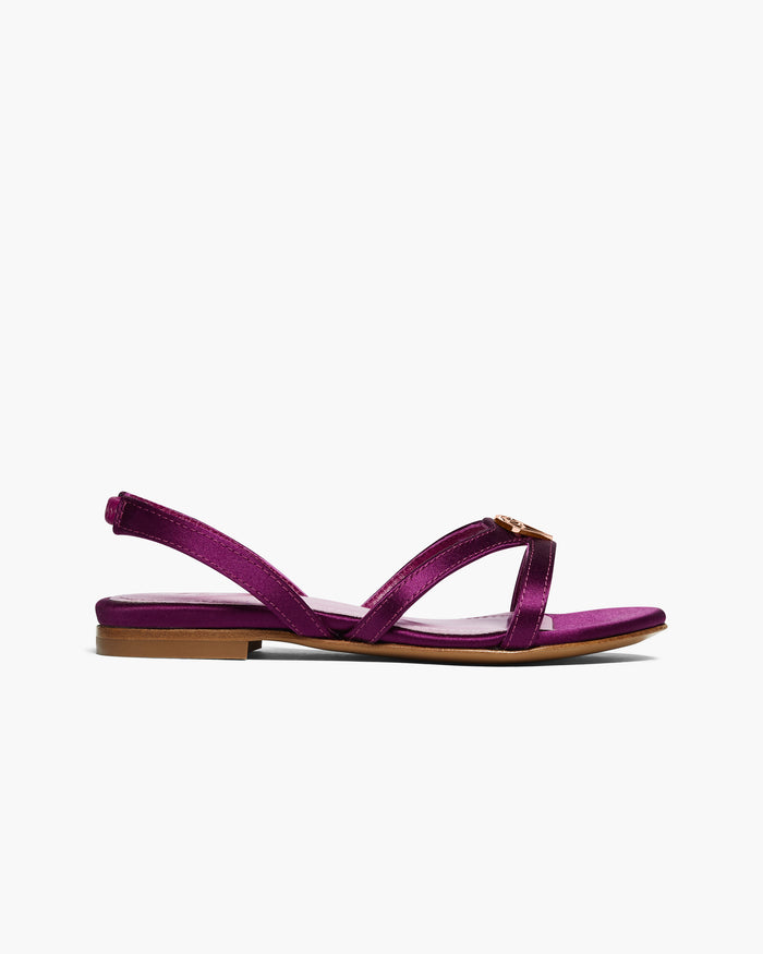 Adesa Sandal Satin - Plum