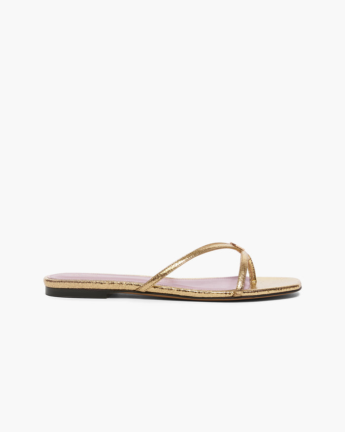 Adesa 05 Flat Nappa - Gold