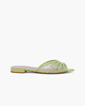 Load image into Gallery viewer, BRIA 10 FLAT SUEDE STRASS - MINT
