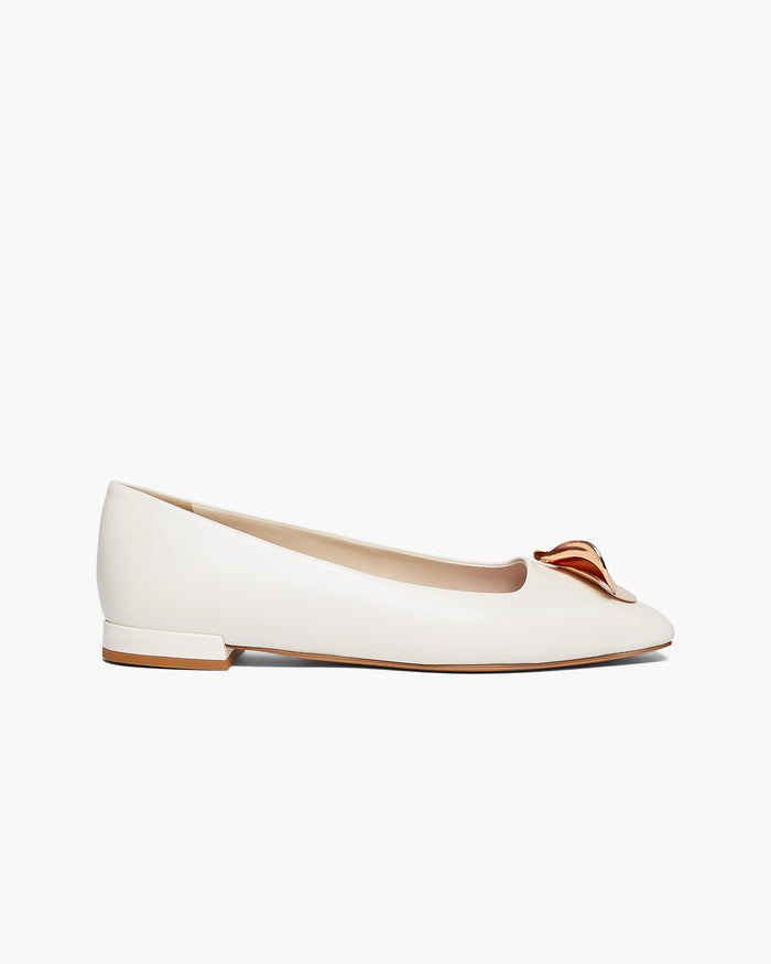 Égó 15 Ballerina Nappa - Ivory